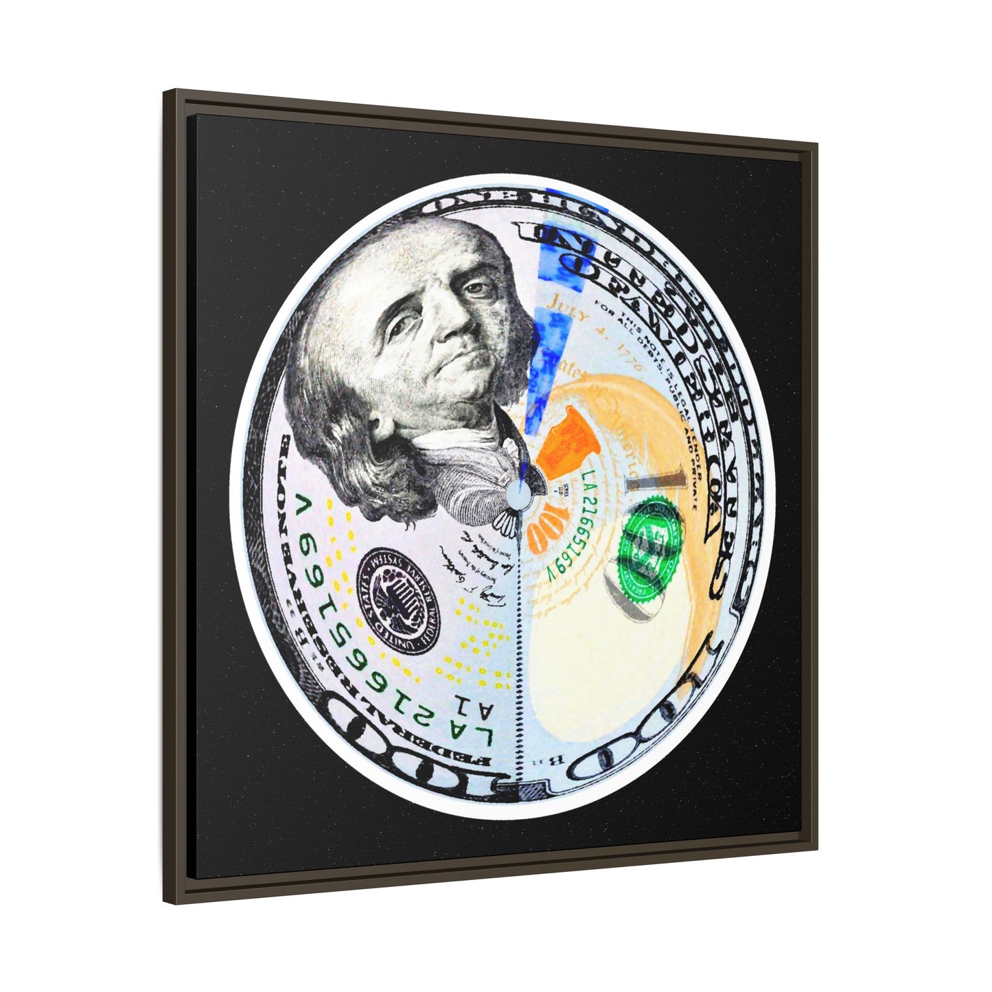THE MOONEY - Framed Canvas