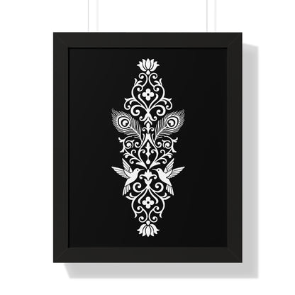 Hummingbird Soulmates - Framed Poster