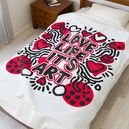 Love Like It's Art - Blanket