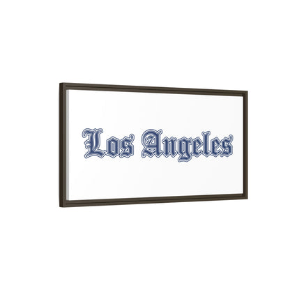 Los Angeles - Framed Canvas