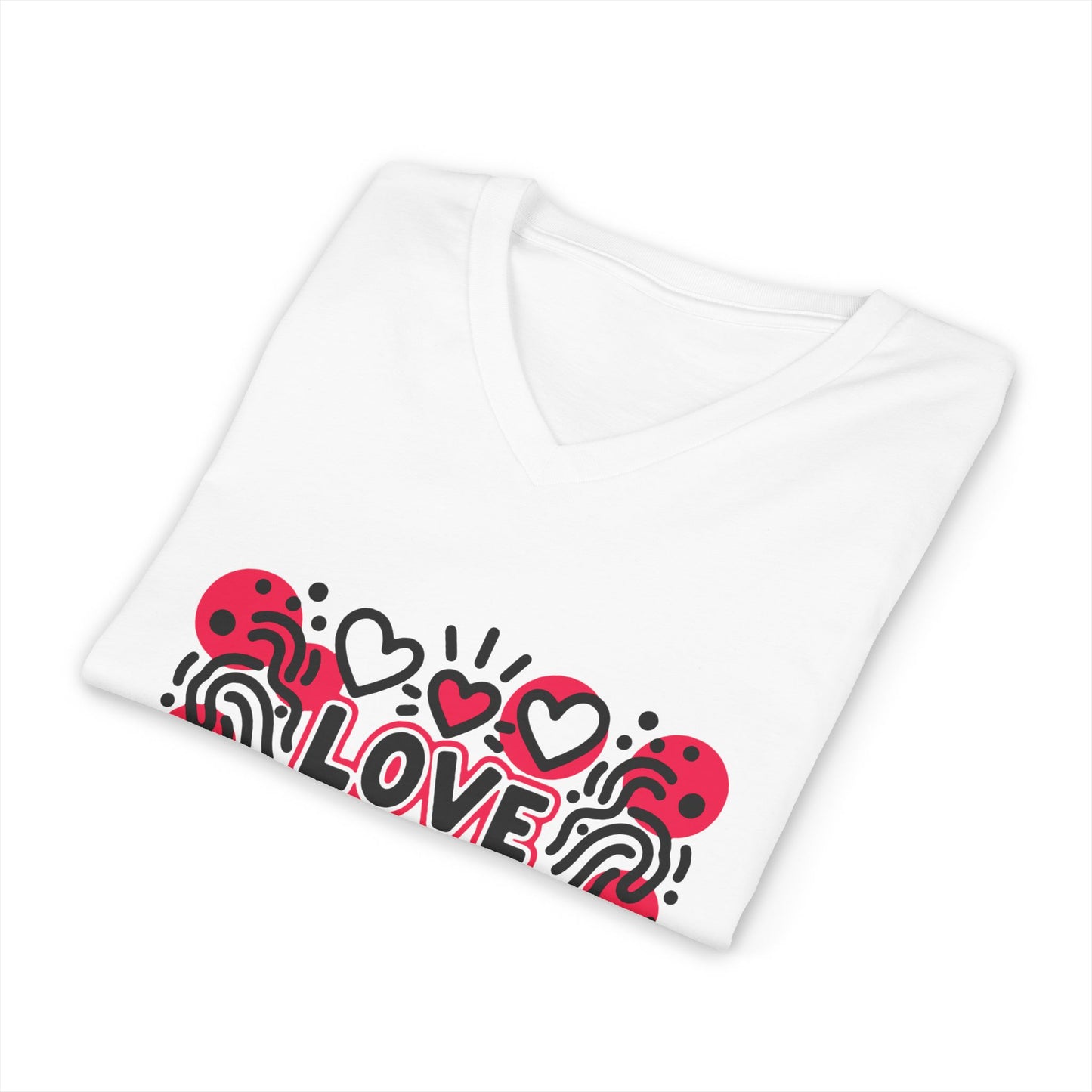 Love Like It's Art - V-Neck Tee