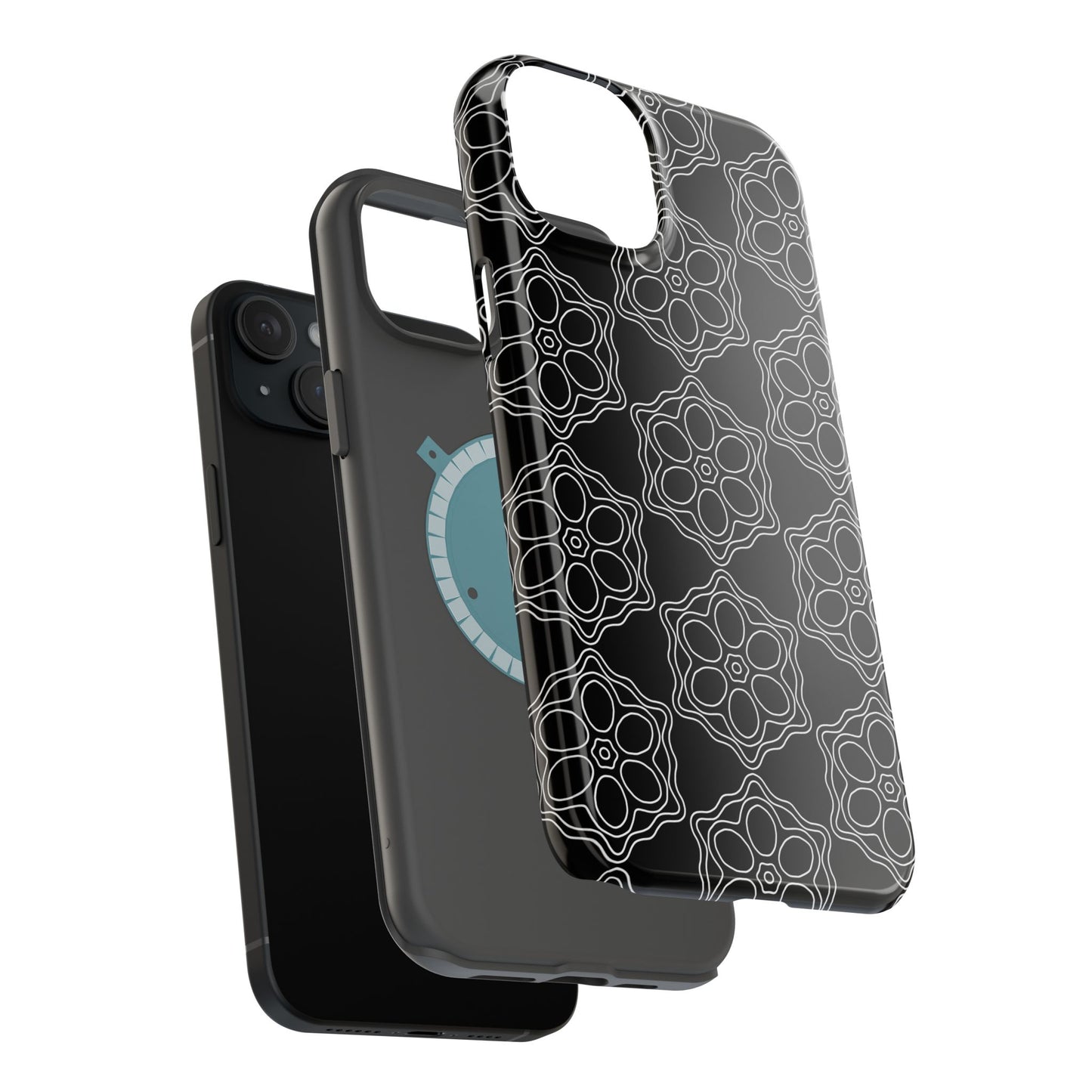 Geometric Sacred Flower - Magnetic Phone Case