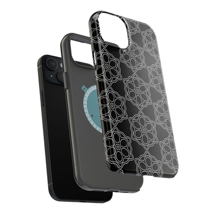 Geometric Sacred Flower - Magnetic Phone Case
