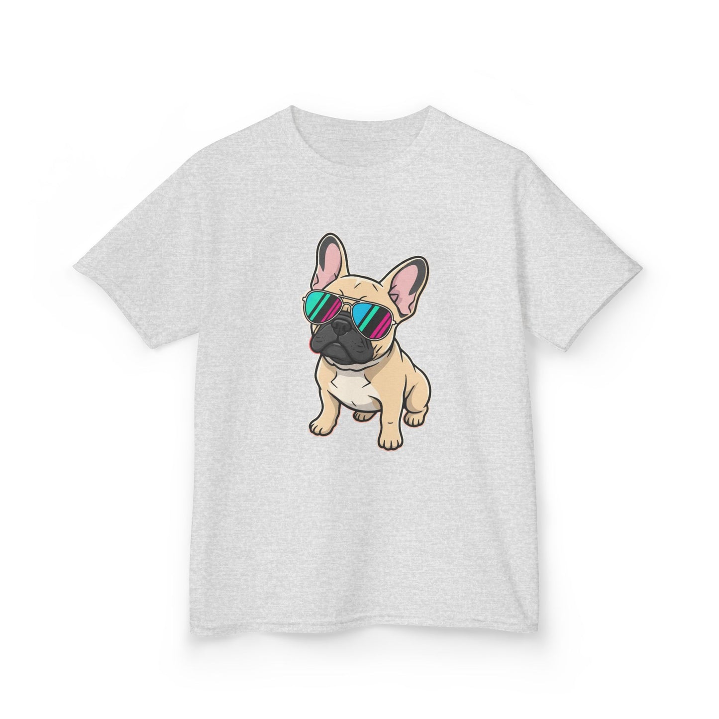 French Bulldog with Sunglasses - Kids Tee