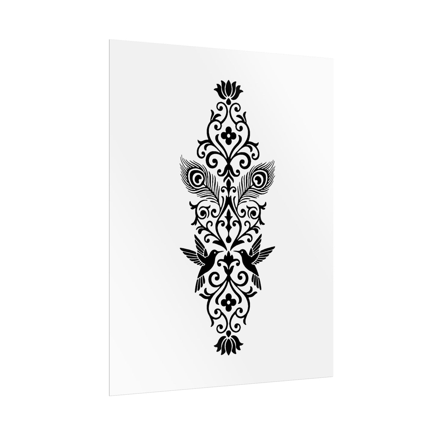 Hummingbird Soulmates - Rolled Poster