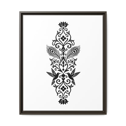 Hummingbird Soulmates - Framed Canvas