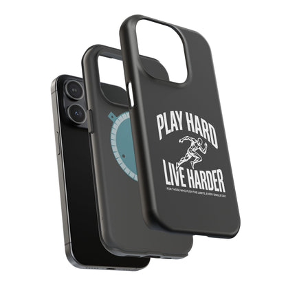 Play Hard / Live Harder - Magnetic Phone Case