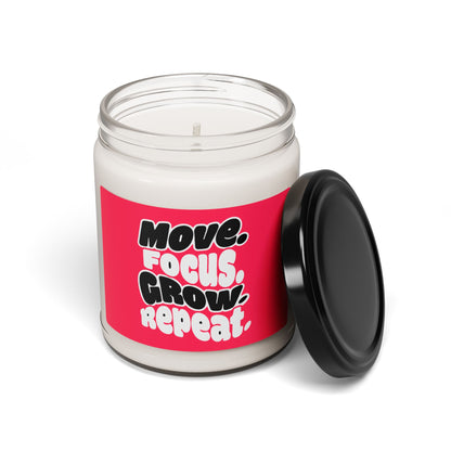 Move. Focus. Grow. Repeat. - Scented Candle