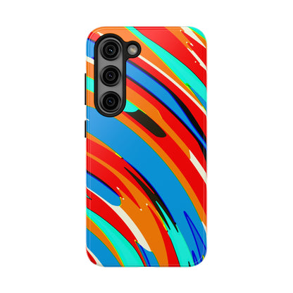 Abstract Rainbow Swirl Arc - Phone Case