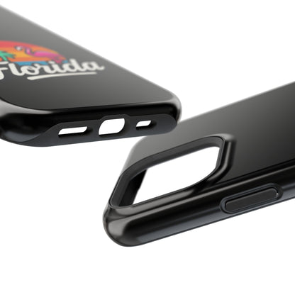 Florida Sunset Palm - Magnetic Phone Case