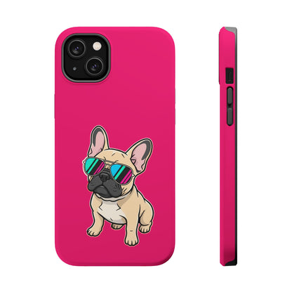 French Bulldog with Sunglasses - Magnetic Phone Case