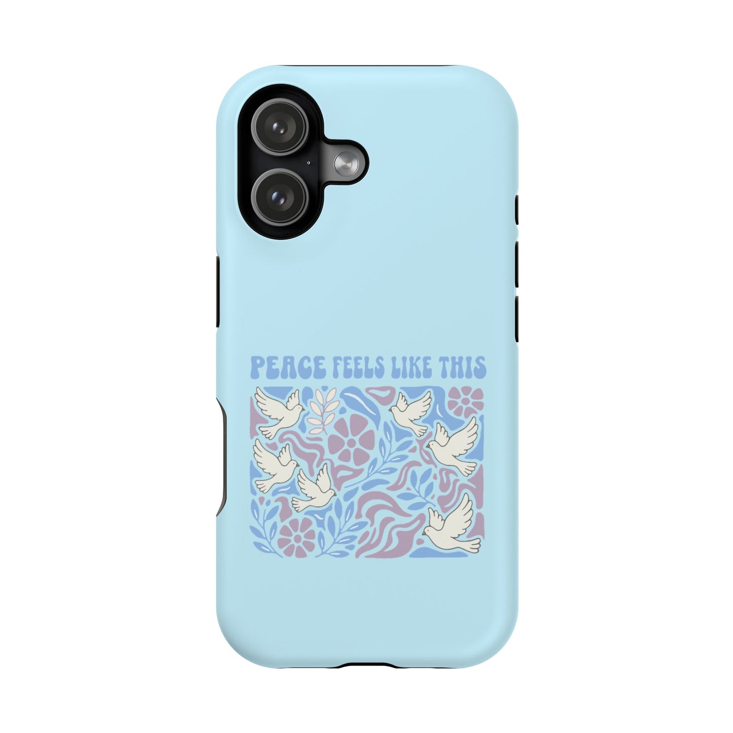 Peace Tells Like This - Magnetic Phone Case