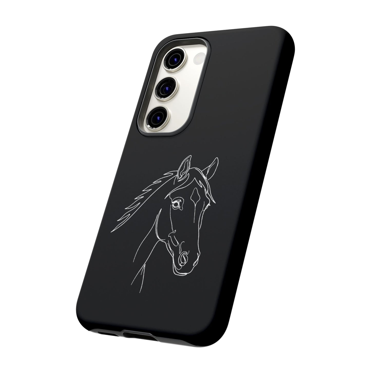 Horse Portrait Sketch - Tough Phone Case