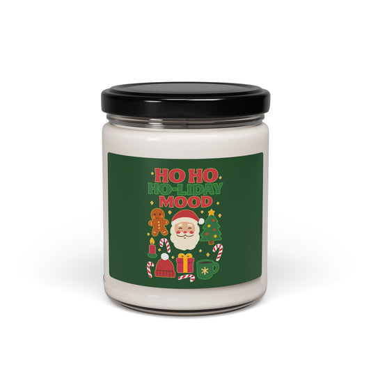 Holiday Scented Candle, Ho Ho Ho-liday Mood, Christmas Gift, Home Décor, Aromatherapy, Seasonal Fragrance, Relaxation