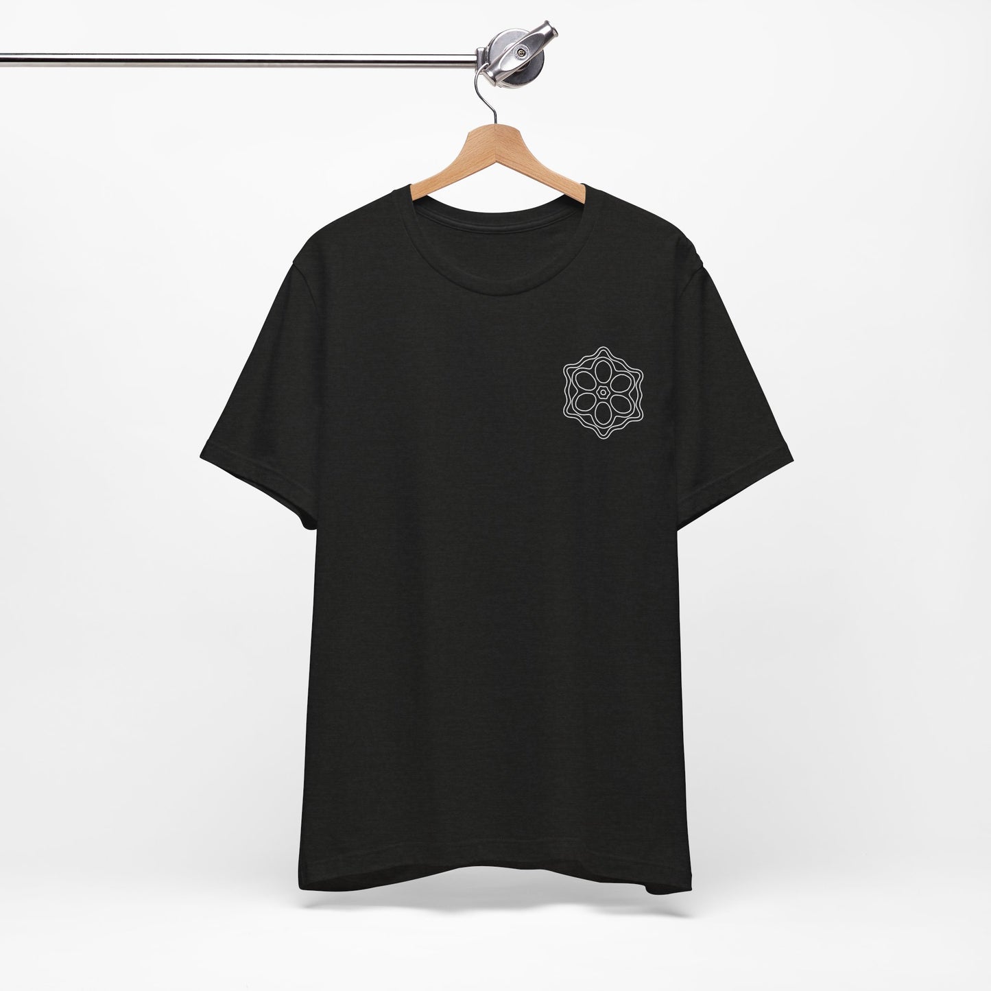 Unisex Boho Mandala Tee, Relaxed Fit Cotton Shirt, Perfect for Yoga Lovers, Meditation, Gift for Her, Vacation Wear, Everyday Comfort