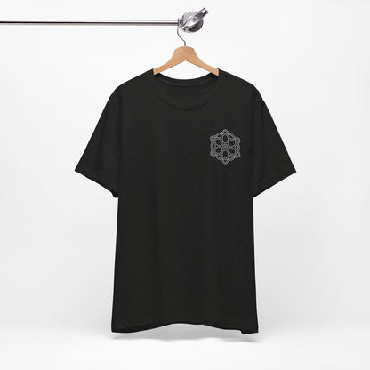 Unisex Boho Mandala Tee, Relaxed Fit Cotton Shirt, Perfect for Yoga Lovers, Meditation, Gift for Her, Vacation Wear, Everyday Comfort