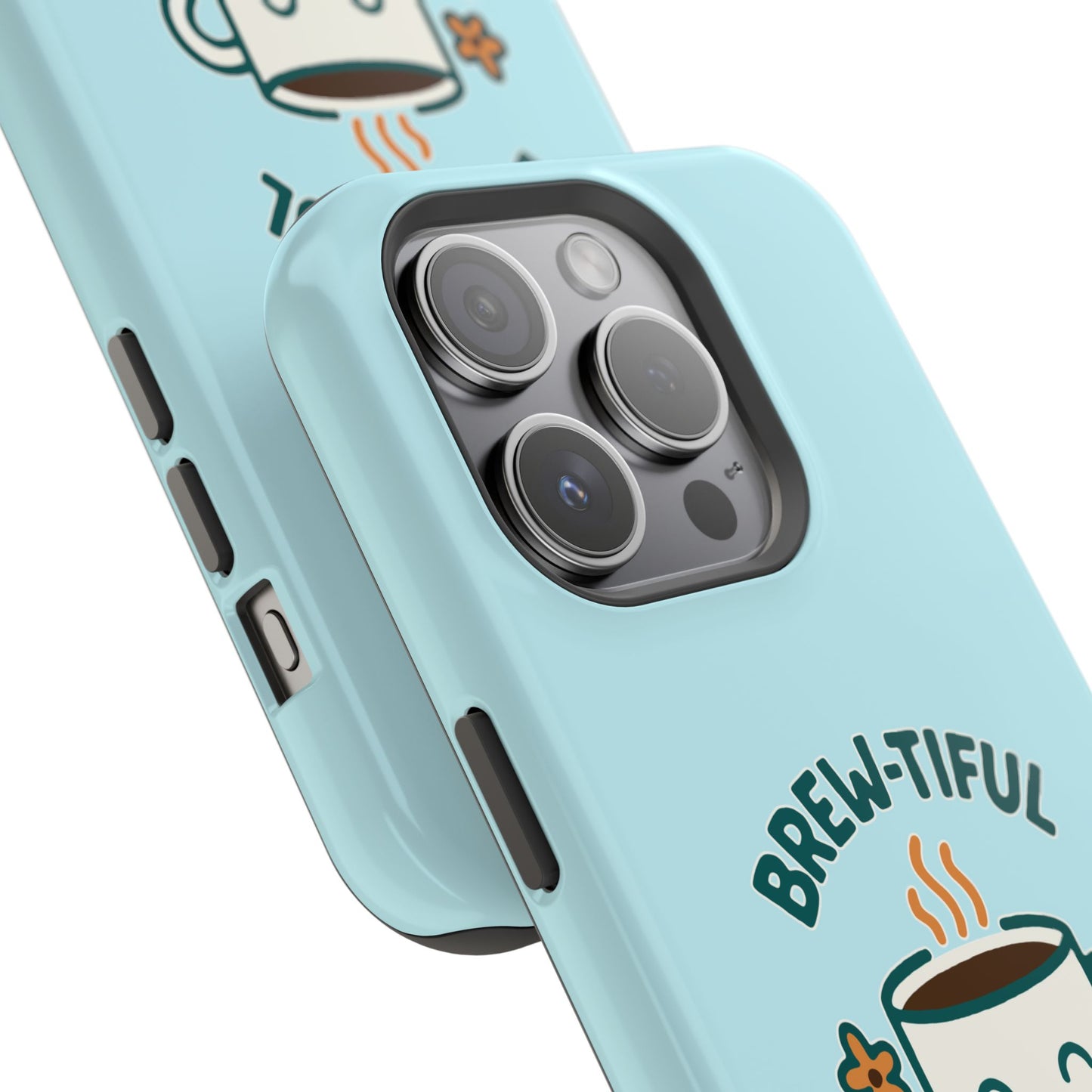 Brew-tiful Mornings Start Here - Magnetic Phone Case