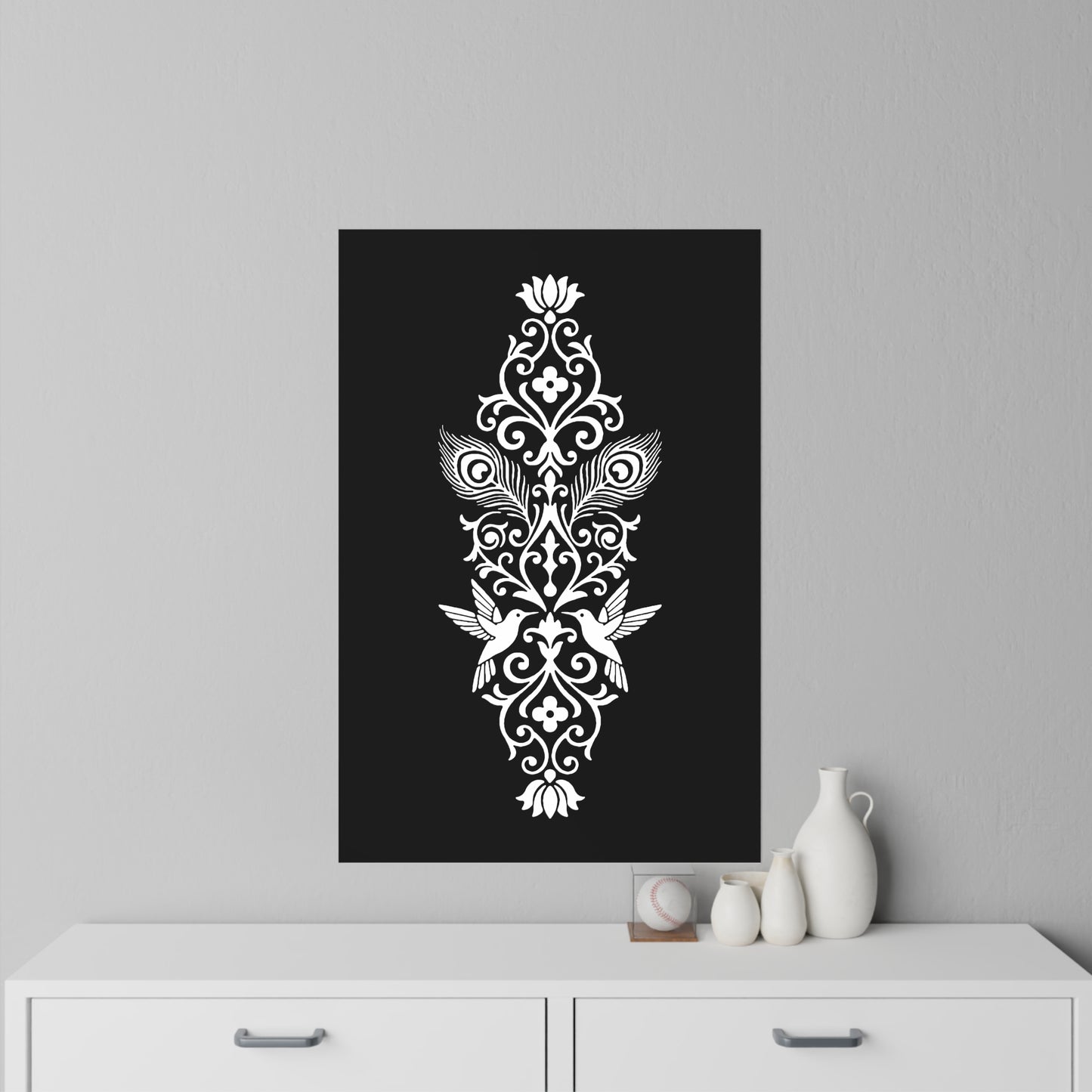 Hummingbird  Soulmates - Wall Decal