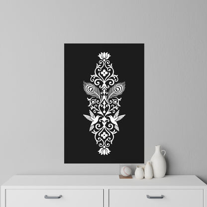 Hummingbird  Soulmates - Wall Decal