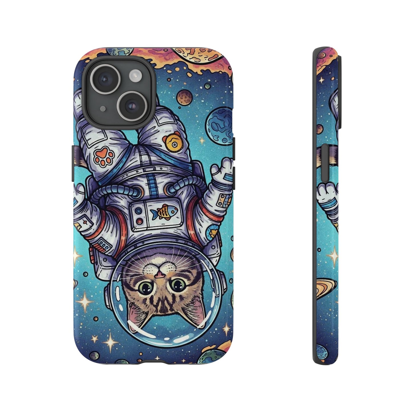 Astronaut Cat - Tough Phone Case