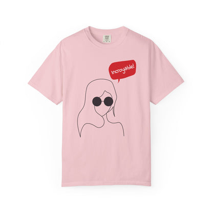 Incroyable Chic Girl - T-Shirt