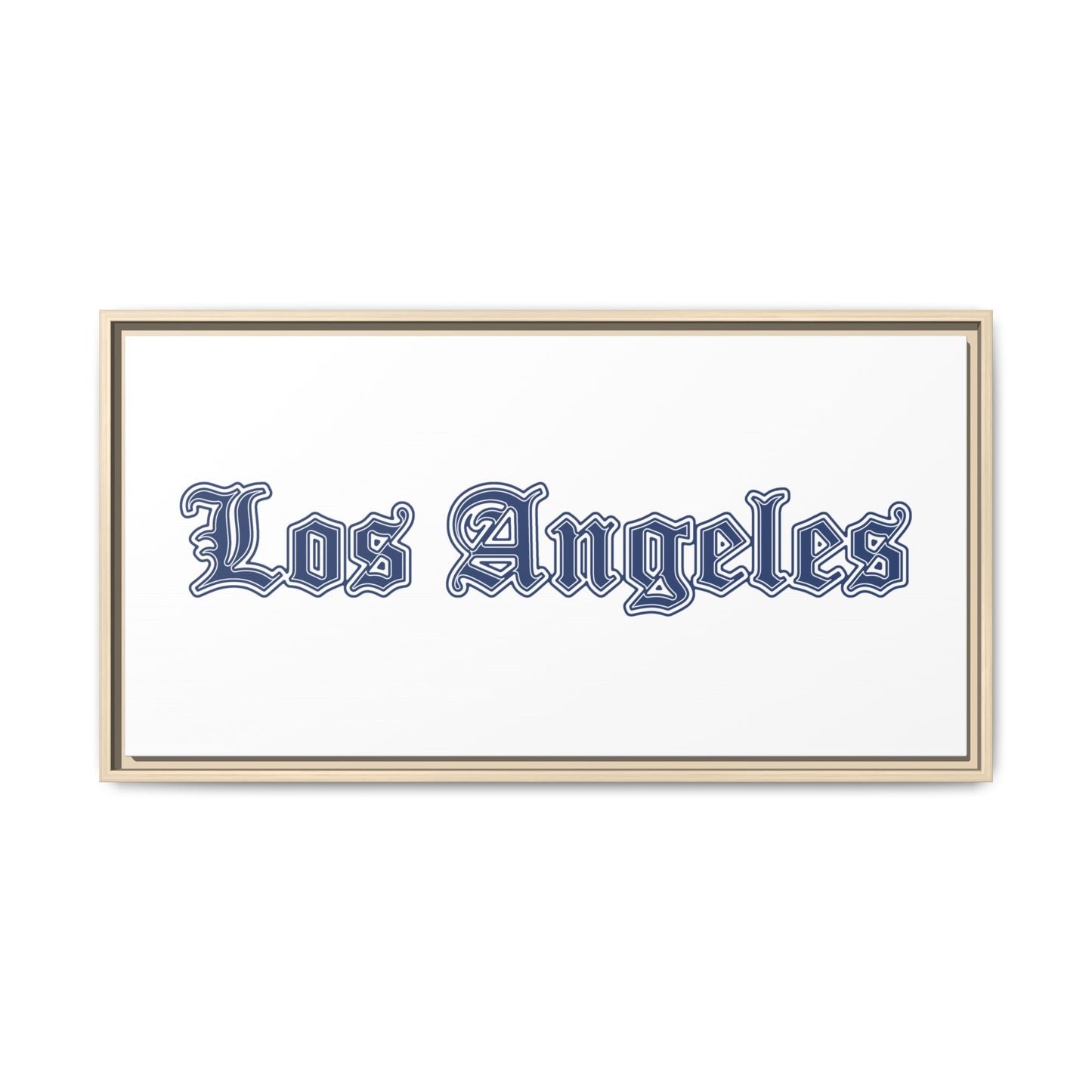 Los Angeles - Framed Canvas
