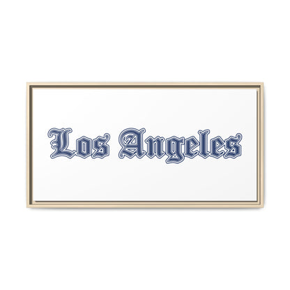 Los Angeles - Framed Canvas