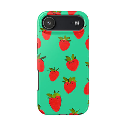 Strawberry Pattern - Phone Case