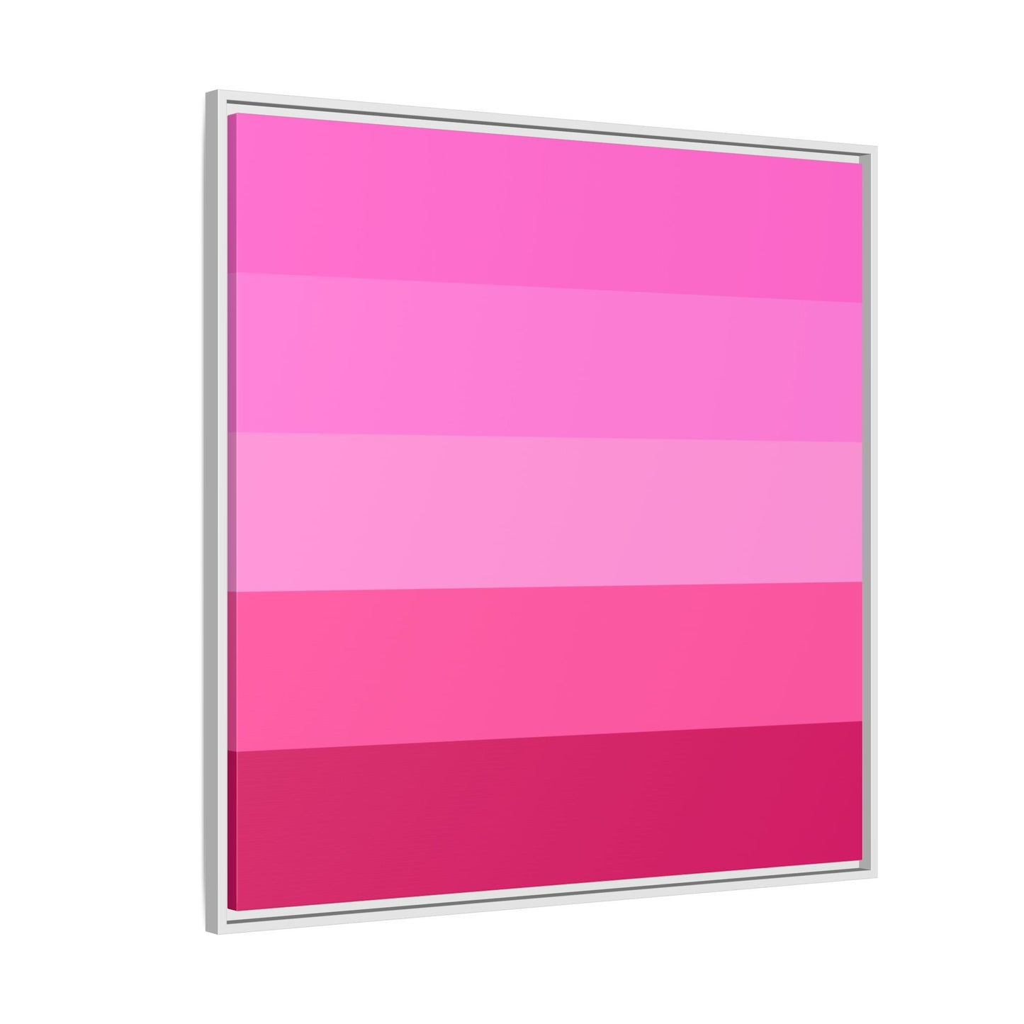 Valentine Rose Colors - Framed Canvas