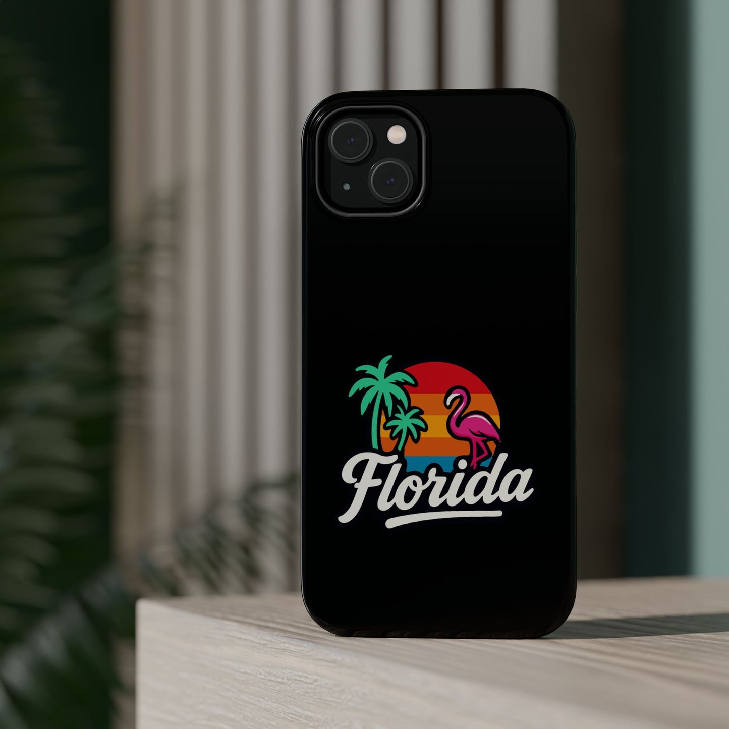 Florida Sunset Palm - Magnetic Phone Case