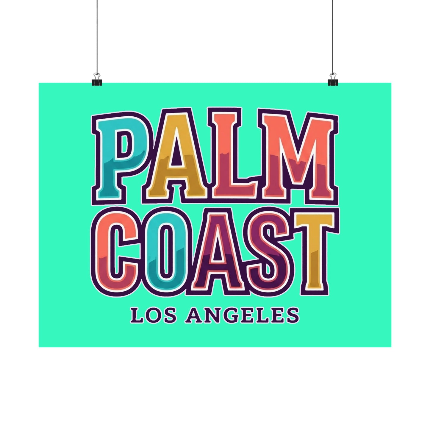Palm Coast - Los Angeles - Poster