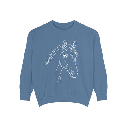 Horse Portrait Sketch - Sweatshirt
