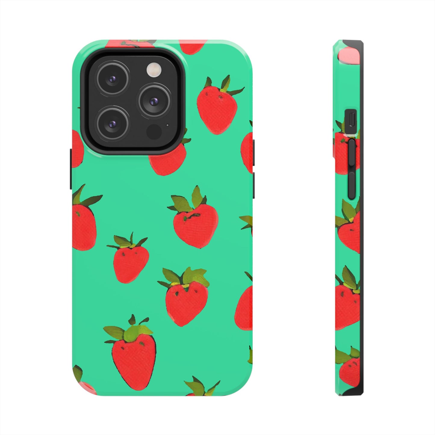 Strawberry Pattern - Phone Case