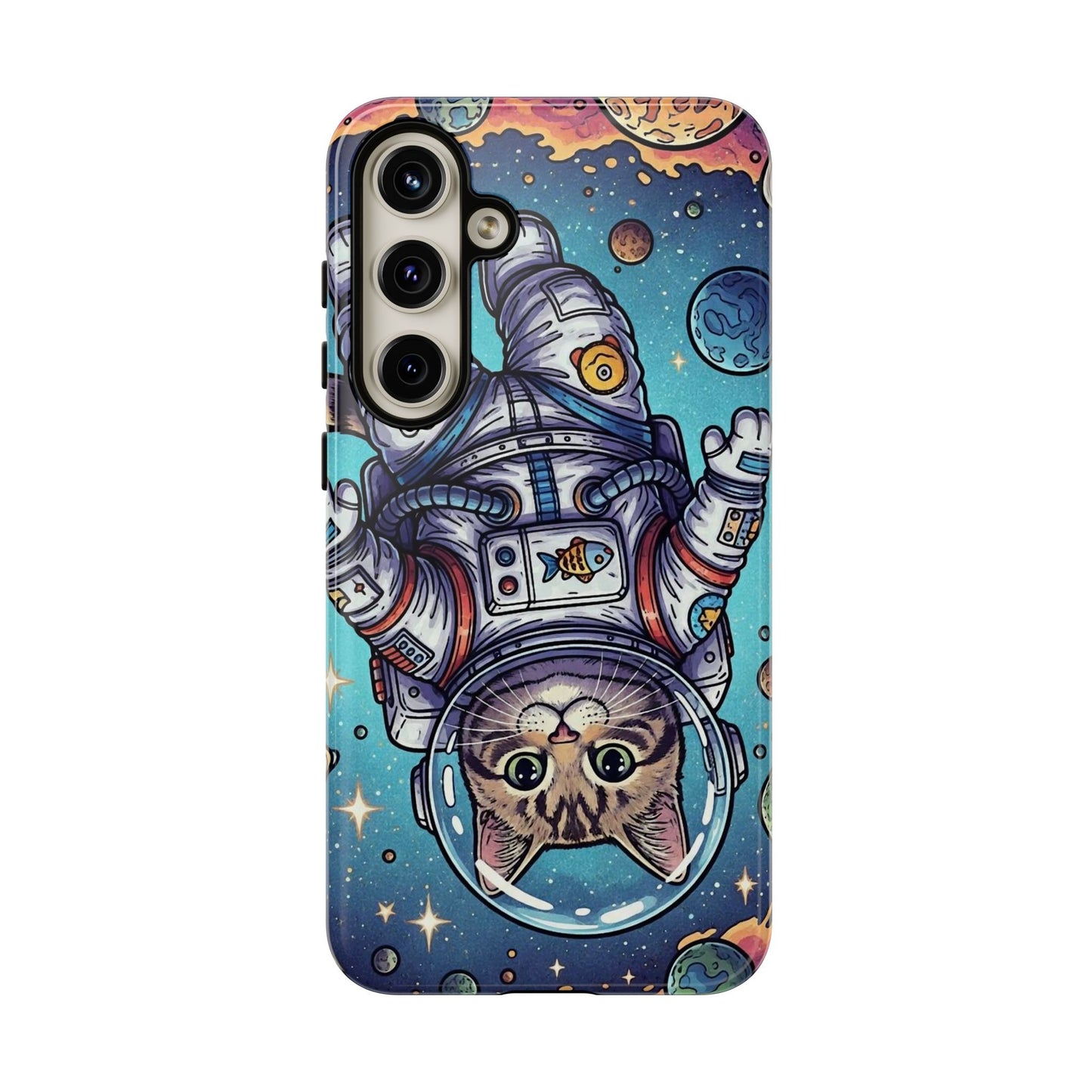 Astronaut Cat - Tough Phone Case