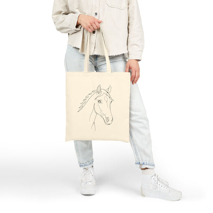 Horse Portrait Sketch - Tote Bag