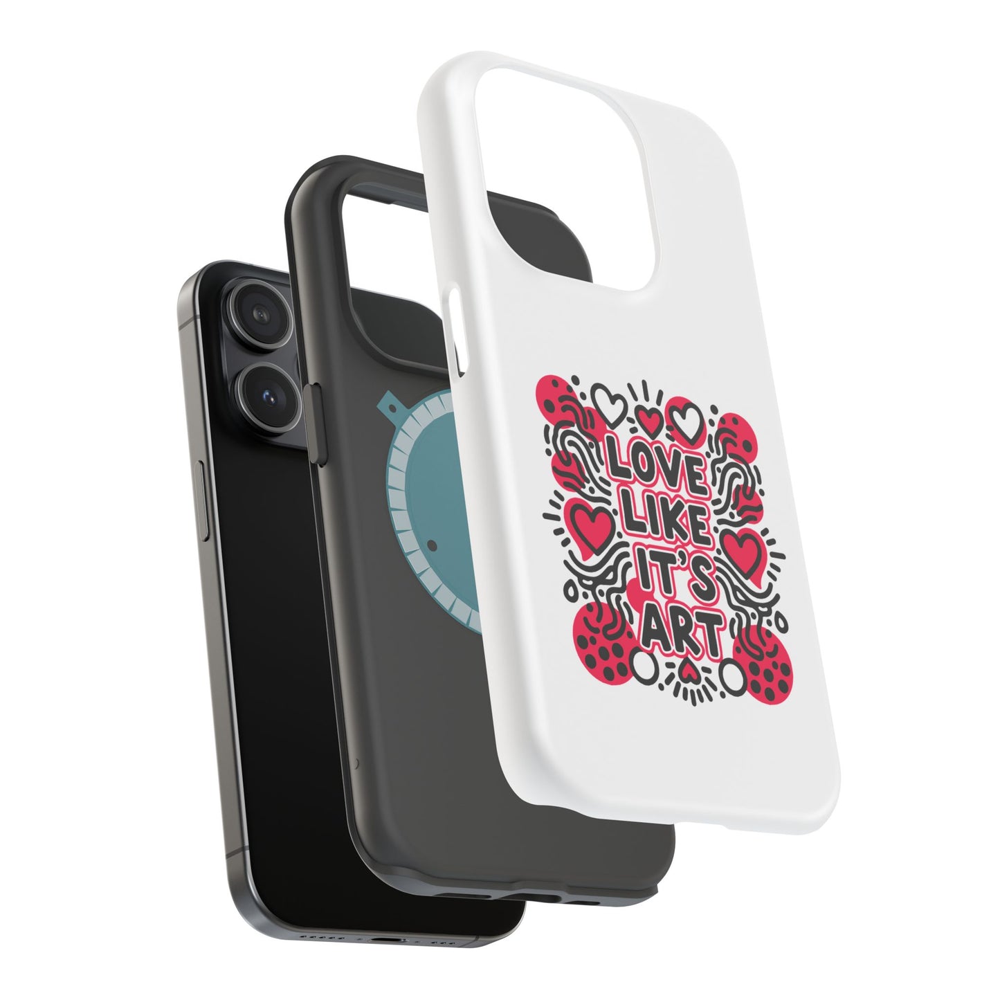 Love Like It's Art - Magnetic Phone Case