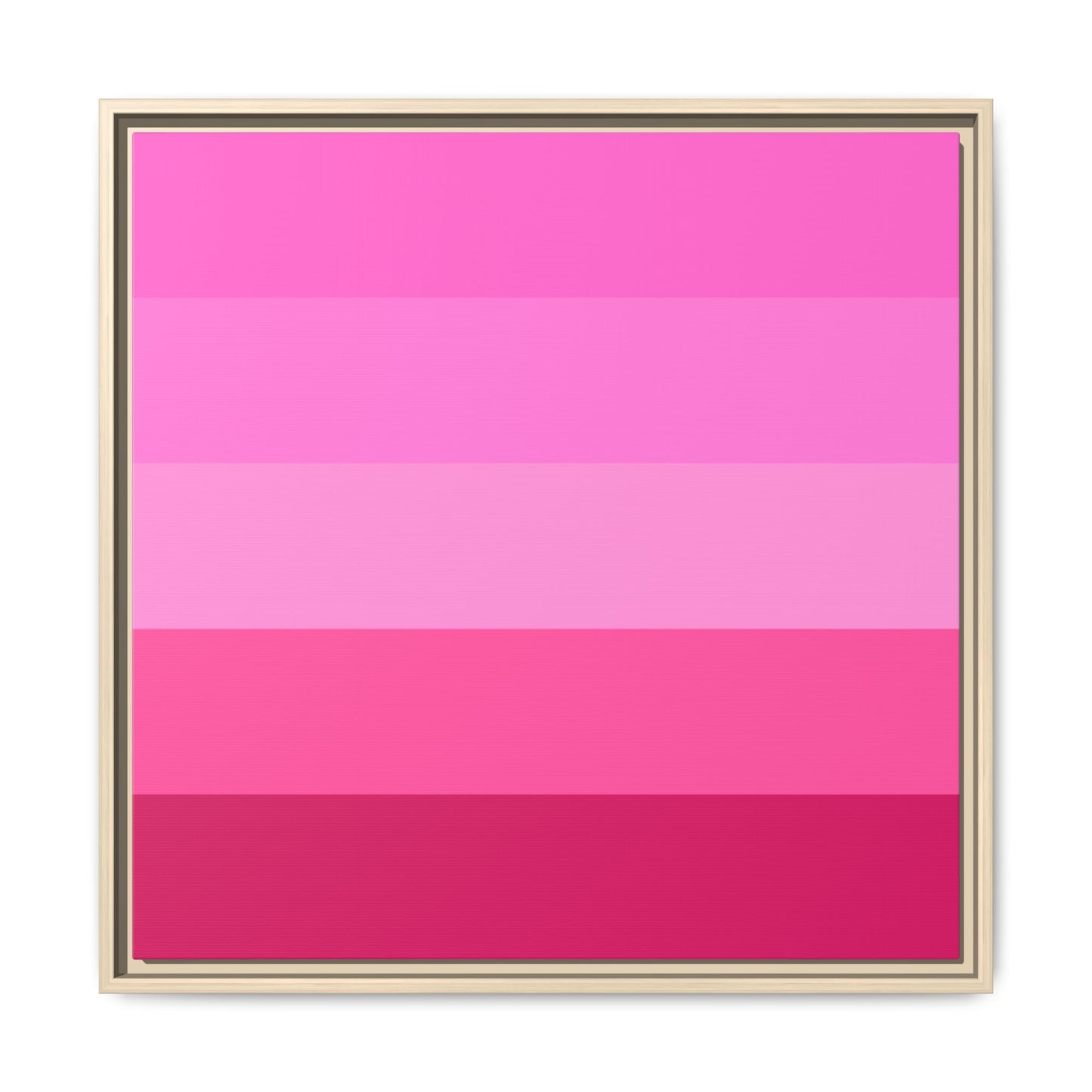 Valentine Rose Colors - Framed Canvas