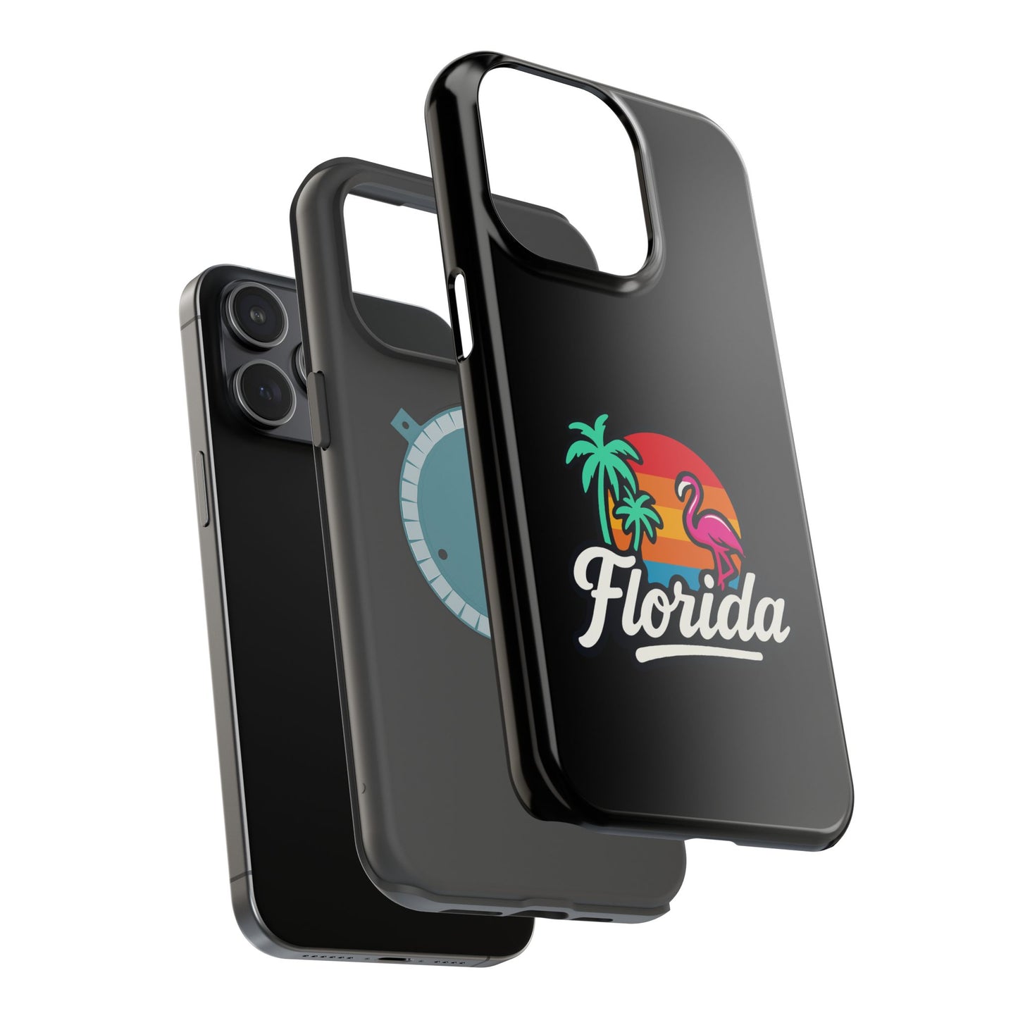 Florida Sunset Palm - Magnetic Phone Case