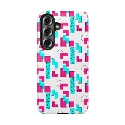 Retro Geometric Vibes - Phone Case