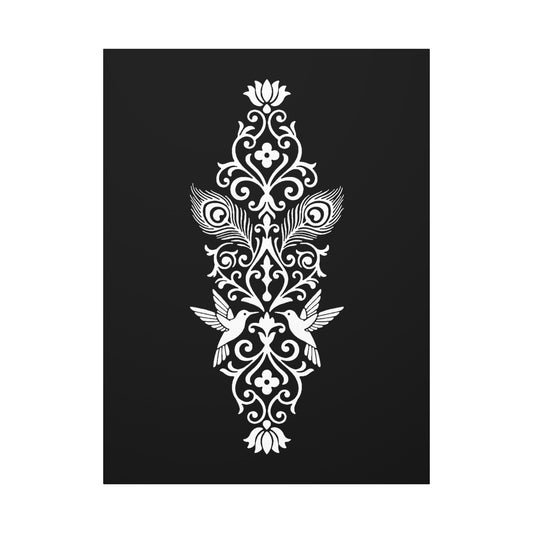 Hummingbird Soulmates - Canvas