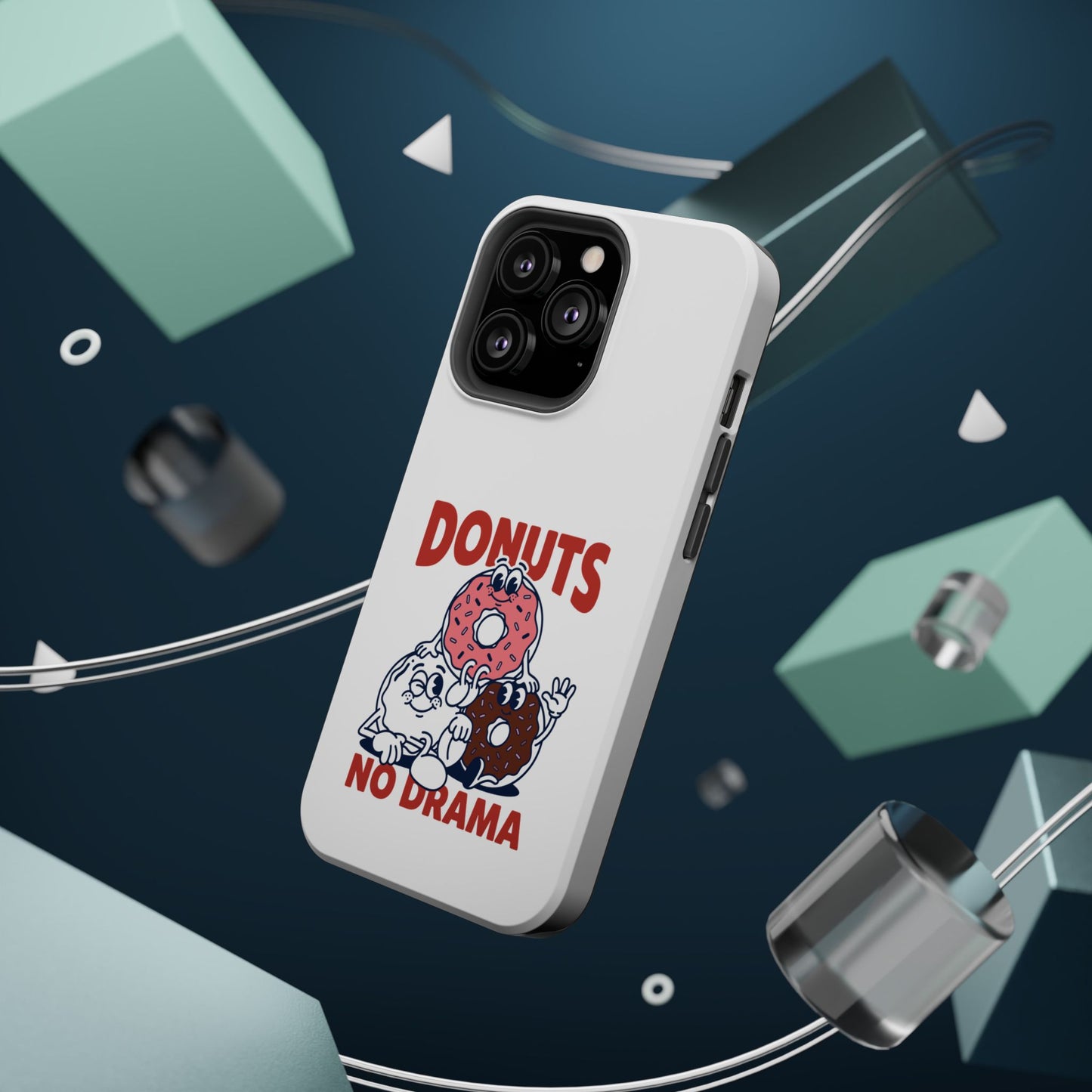 Donuts No Drama - Magnetic Phone Case