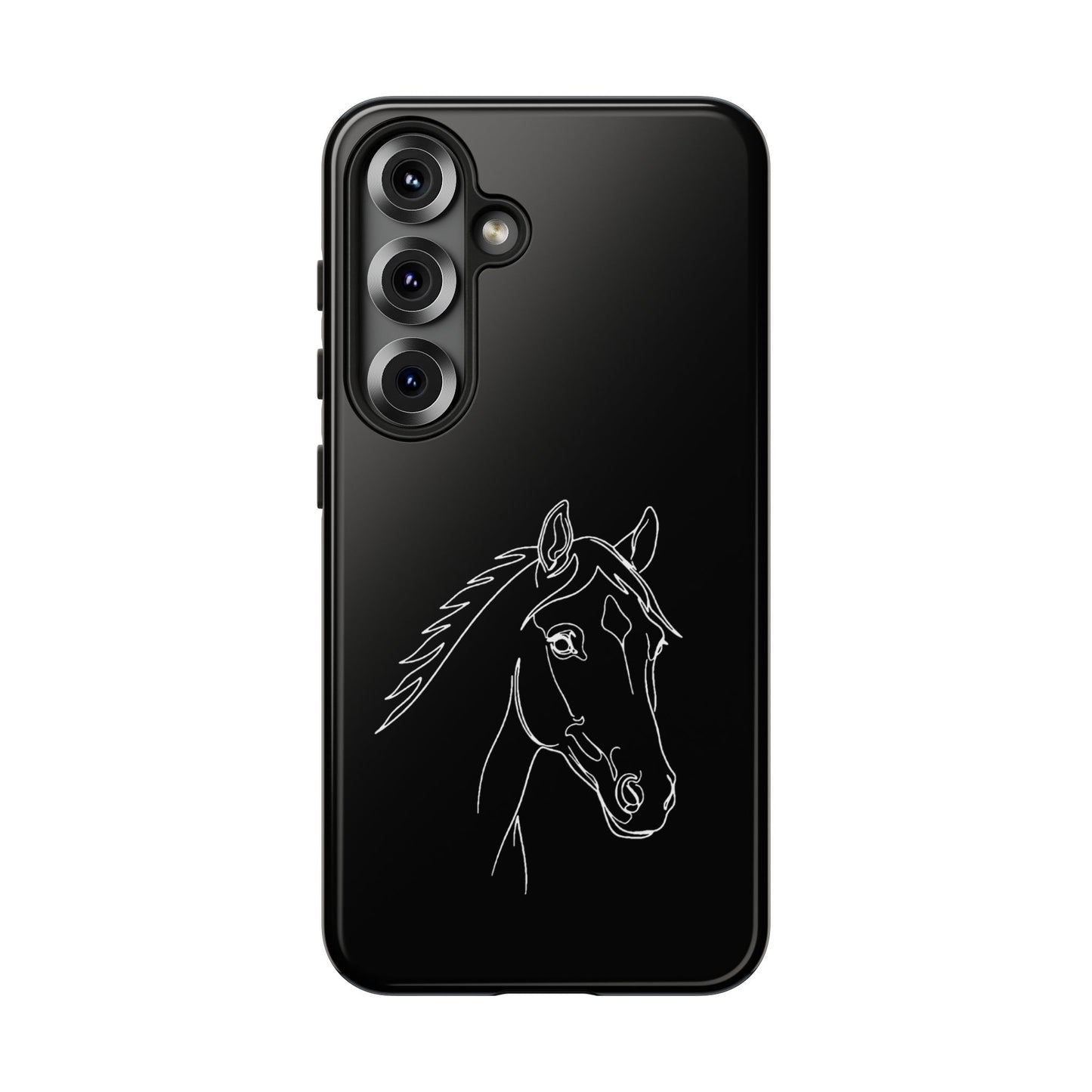 Horse Portrait Sketch - Tough Phone Case