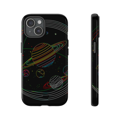 Galactic Tough Phone Case, Starry Space Protection, Unique Gift for Astronomers, Celestial Accessories, Trendy Space Lovers