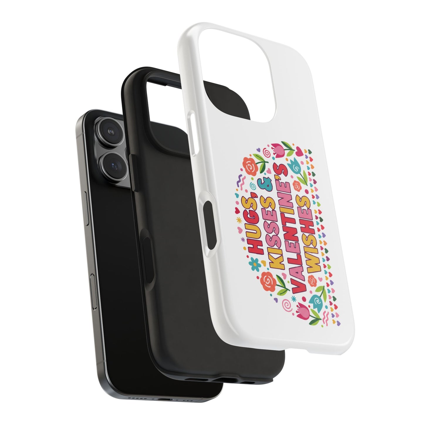 Hugs, Kisses & Valentine’s Wishes - Phone Case