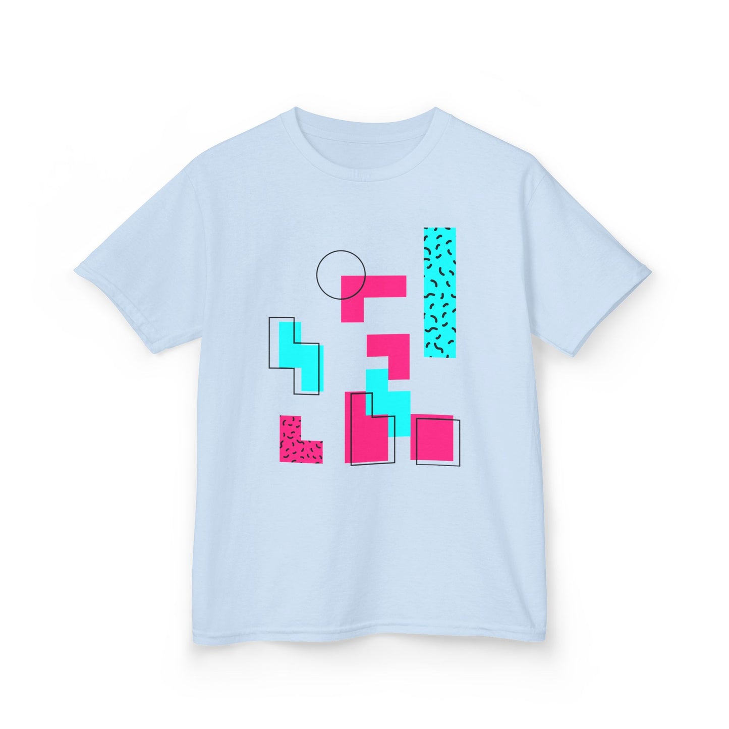 Retro Geometric Vibes - Kids Tee
