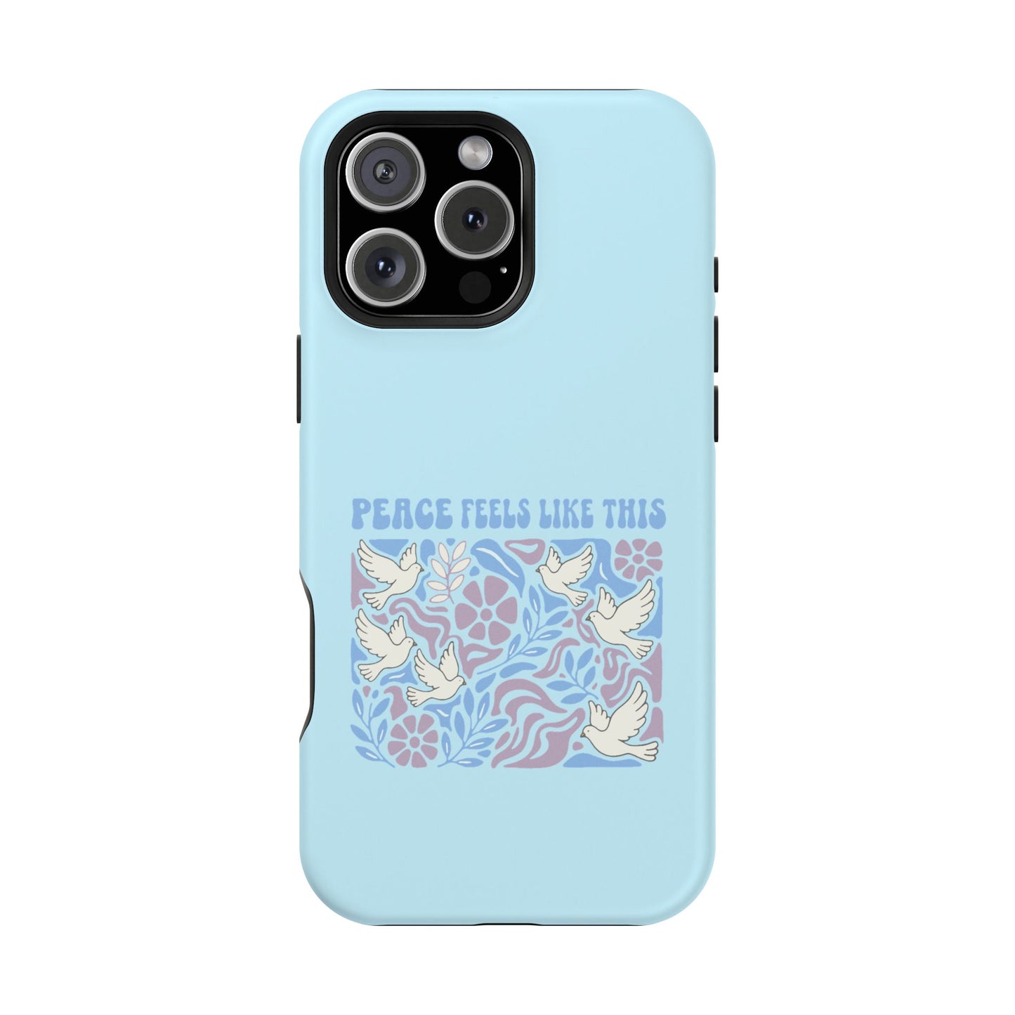 Peace Tells Like This - Magnetic Phone Case