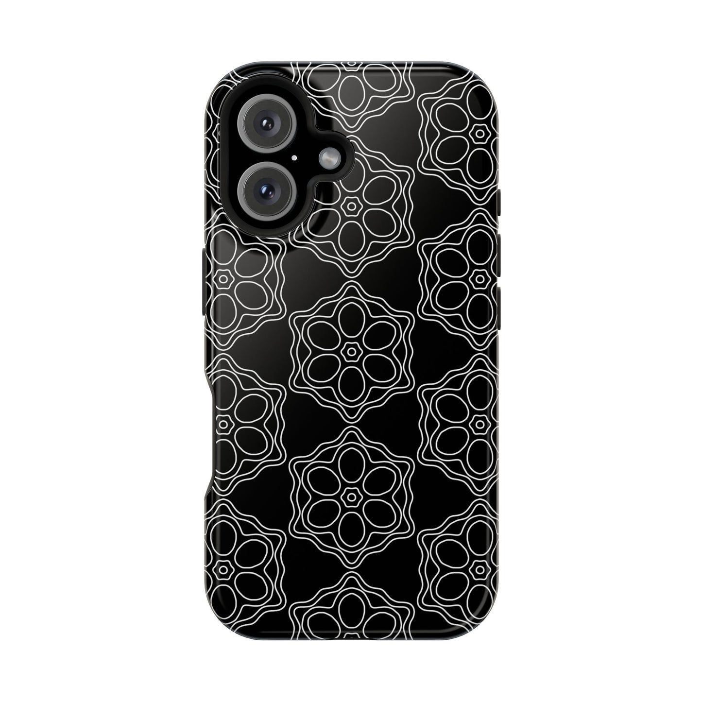 Geometric Sacred Flower - Magnetic Phone Case