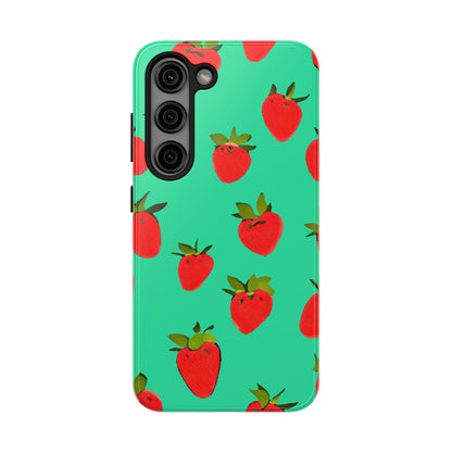 Strawberry Pattern - Phone Case
