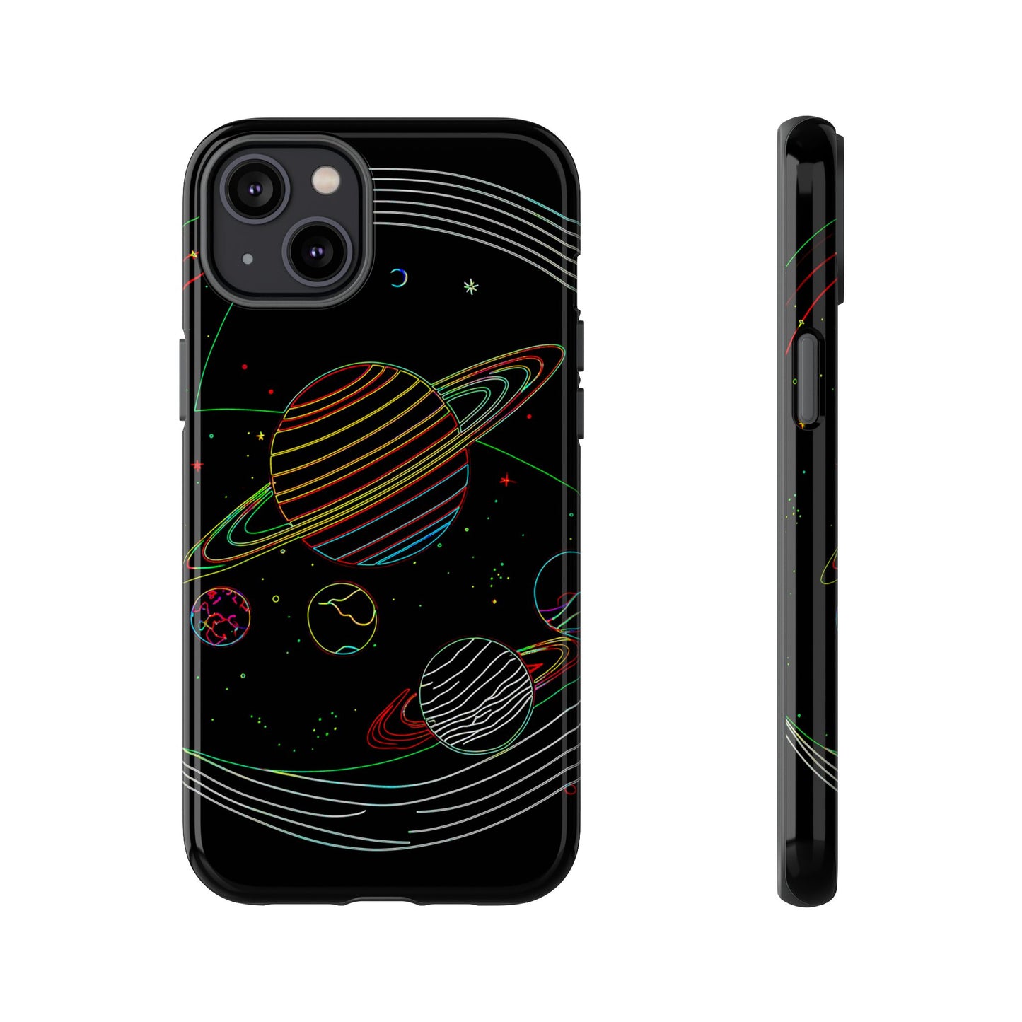 Galactic Tough Phone Case, Starry Space Protection, Unique Gift for Astronomers, Celestial Accessories, Trendy Space Lovers