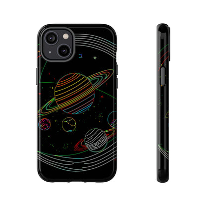 Galactic Tough Phone Case, Starry Space Protection, Unique Gift for Astronomers, Celestial Accessories, Trendy Space Lovers